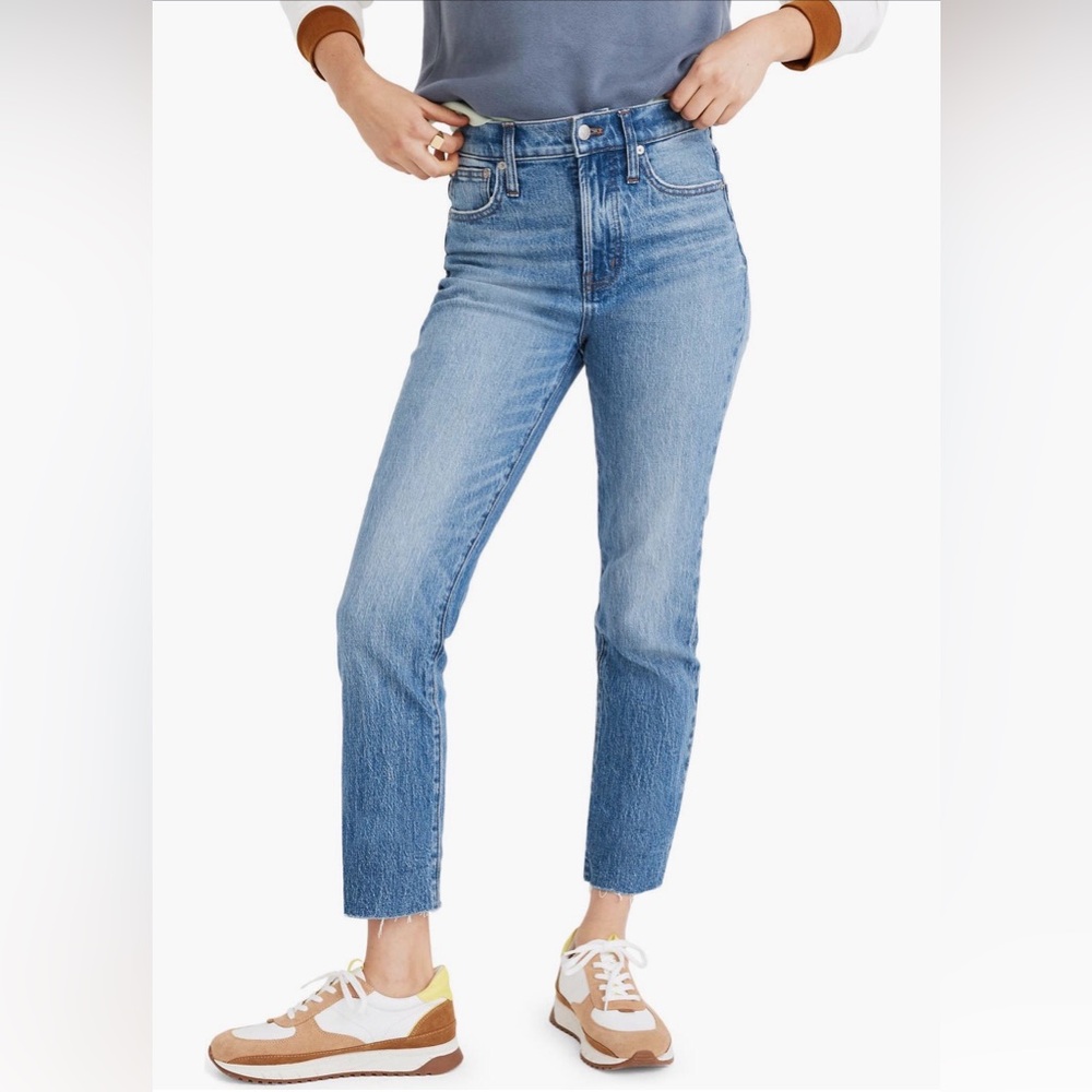 Madewell Perfect Vintage Straight Leg Jeans